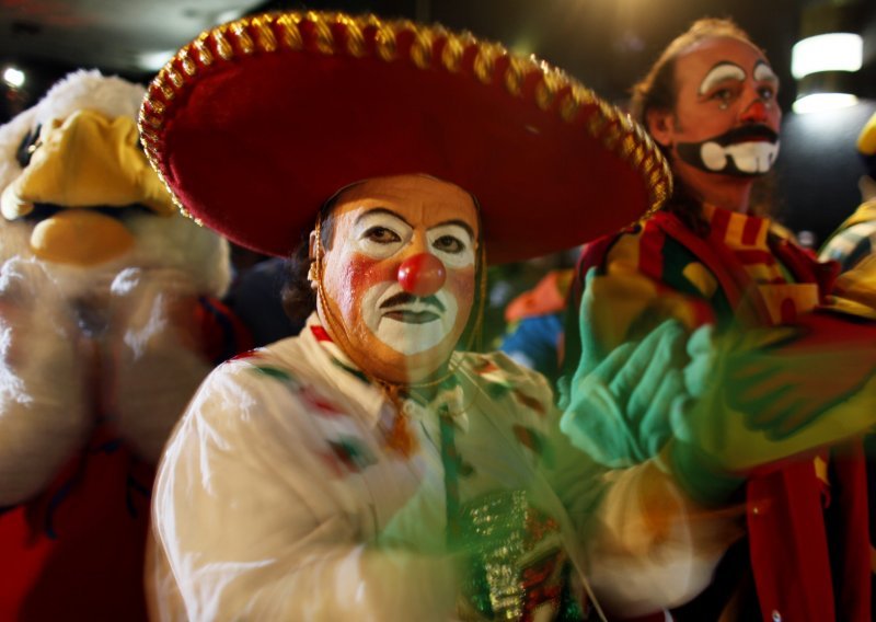 Više od 500 klaunova na konvenciji u Meksiku