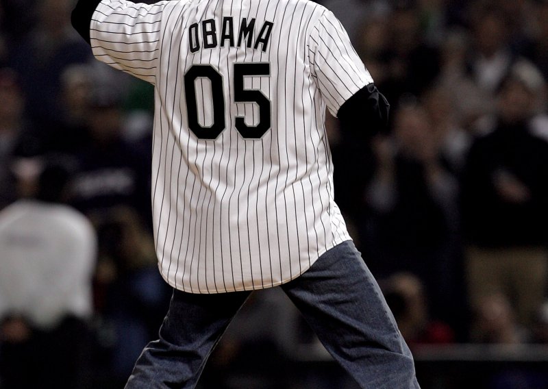 Obama trenira za bejzbolski All-star
