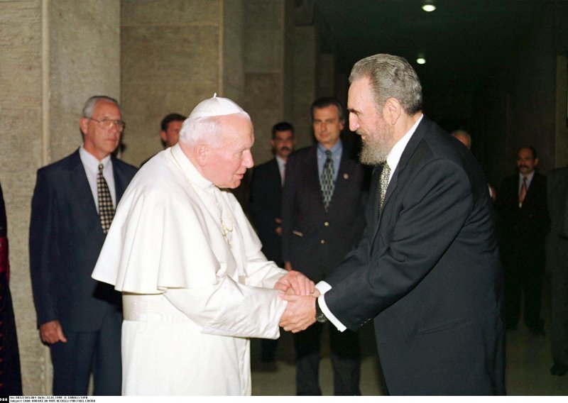 Castro impresionirao papu Ivana Pavla Drugog