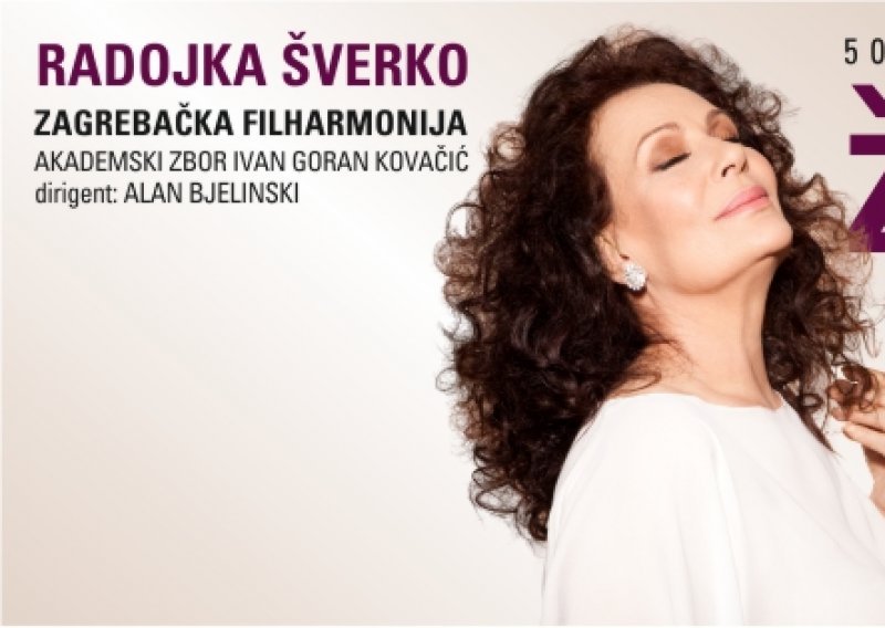 Radojka Šverko uz Zagrebačku filharmoniju slavi 50 godina karijere