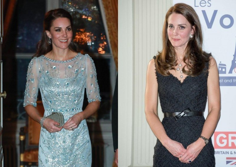 Odabirom haljina Kate Middleton zasjenila i Parižanke