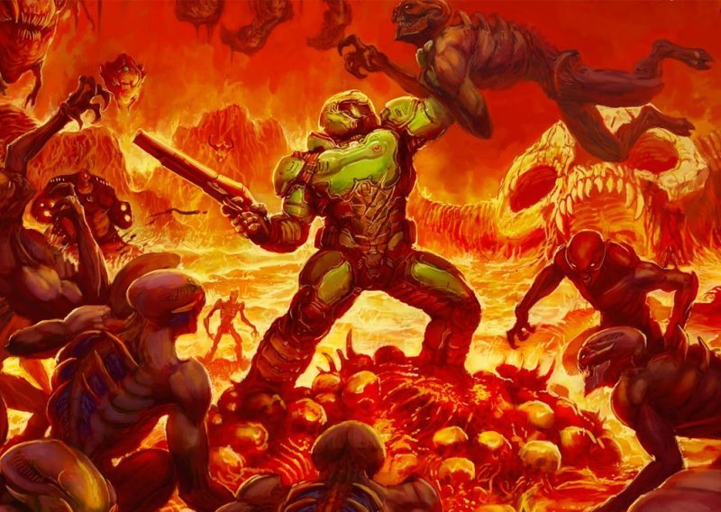 Doom: Od novog Nvidijinog videa će vam se zavrtjeti