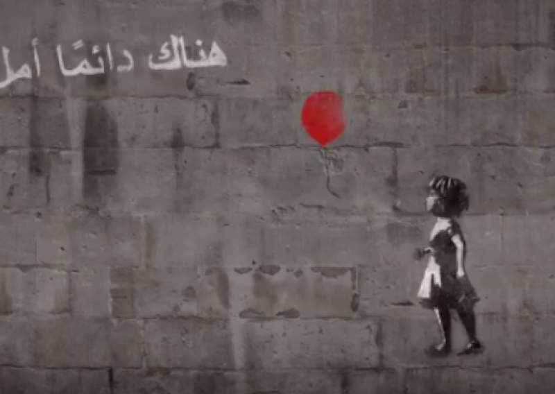 Banksy borbu preselio na video