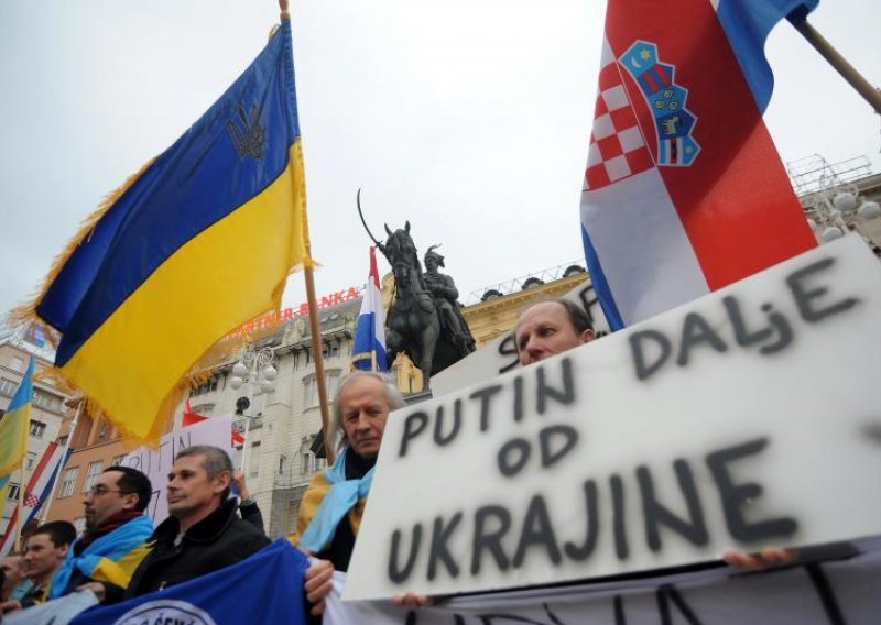 U Zagrebu prosvjedni skup protiv Putinove agresije