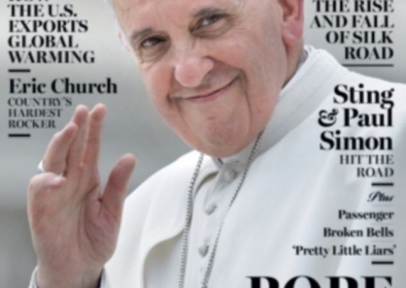 Papa Franjo na naslovnici Rolling Stonea