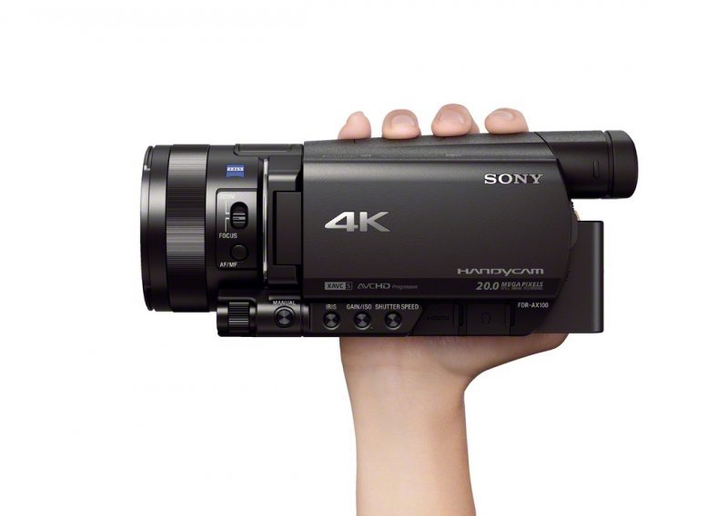 Sonyjev FDR-AX100E spreman za 4K eru videa