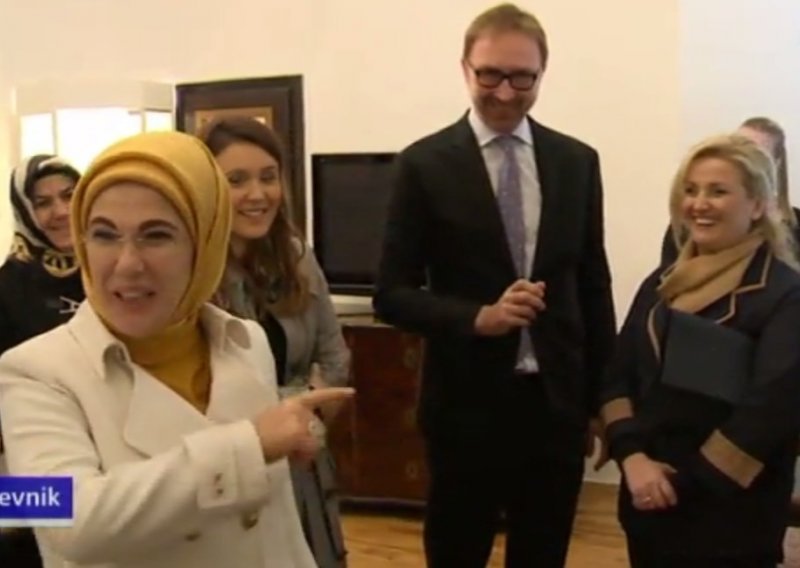 Što je Emine Erdogan fasciniralo u samoborskom Muzeju Marton?