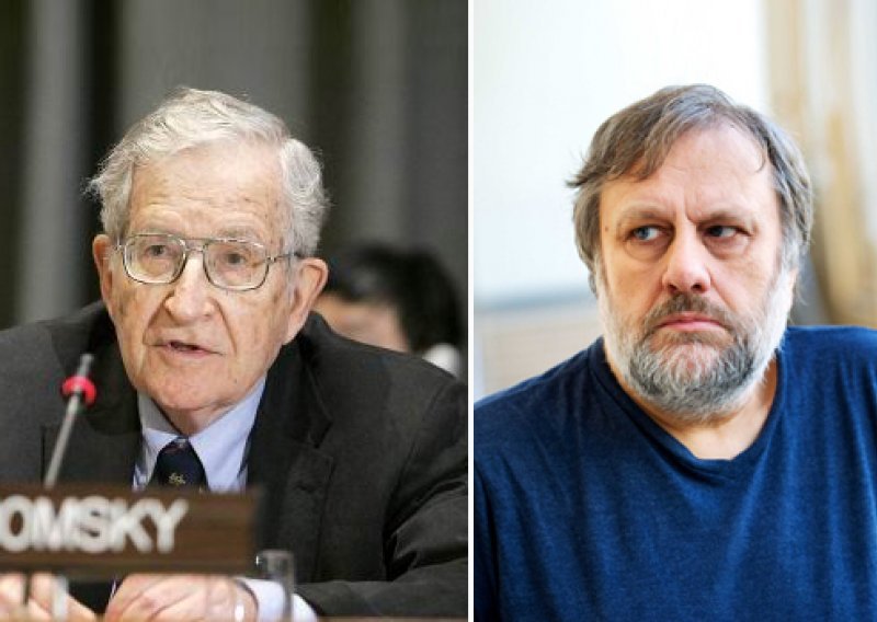 Chomsky i Žižek se izvrijeđali kao mala djeca