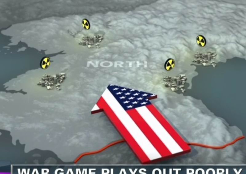 Ovo je simulacija američke invazije na Sjevernu Koreju