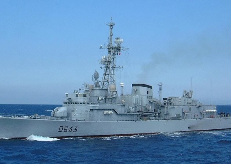 Fregata francuske mornarice u posjetu Splitu