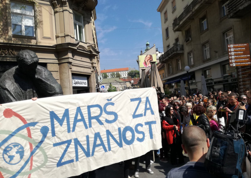 'Marš za znanost' u subotu u Zagrebu i u Splitu
