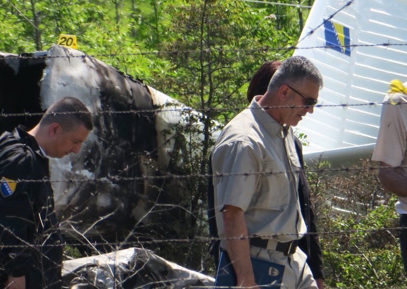 Istragu zrakoplovne nesreće kod Mostara preuzelo državno tužiteljstvo