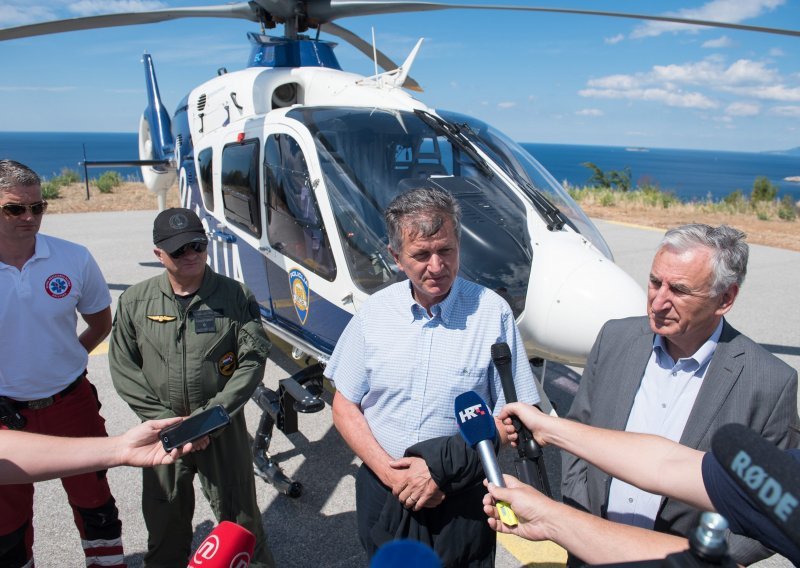 Kujundžić sretan i zahvalan: Svjedočimo briljantnom spašavanju života helikopterom