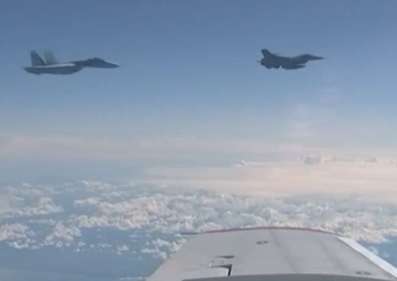 NATO-ov F-16 letio iznad Baltika uz zrakoplov ruskog ministra obrane