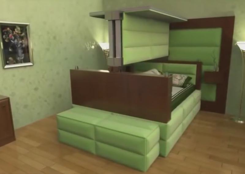 Ovaj krevet vam može spasiti život u slučaju potresa