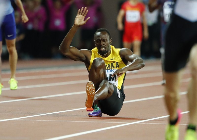 Tužan kraj za Usaina Bolta, posljednju utrku karijere nije ni završio
