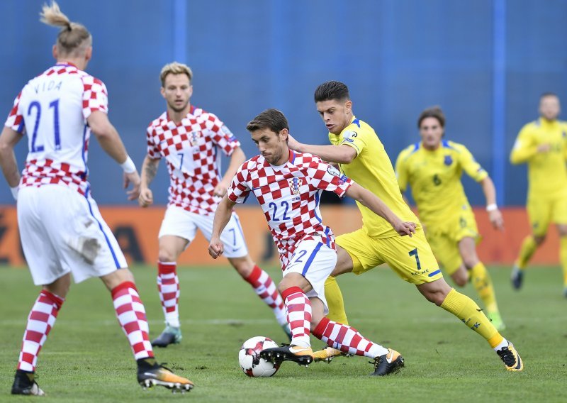 Hrvatska svladala Kosovo golom Domagoja Vide u 75. minuti