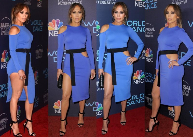 Kobalt plava joj pristaje: Zbog ove je haljine Jennifer Lopez ostavila sve bez riječi