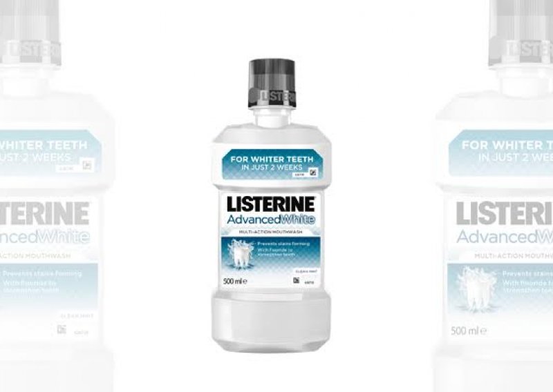 Poklanjamo Listerine Advanced White vodice za ispiranje usta