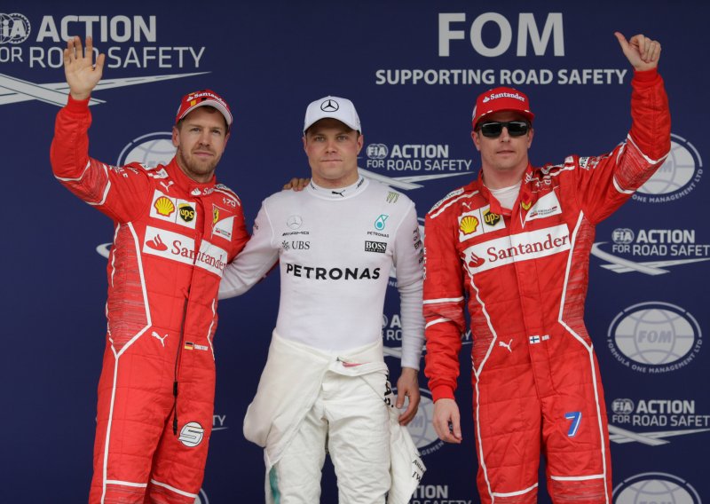 Hamilton starta iz zadnjeg reda, Bottasu 'pole position'