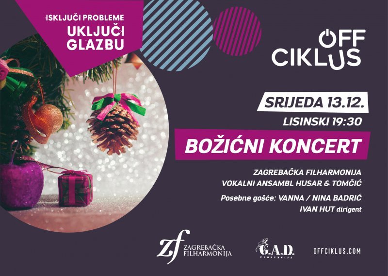 Tjednima unaprijed rasprodani Božićni koncert u Off ciklusu Zagrebačke filharmonije