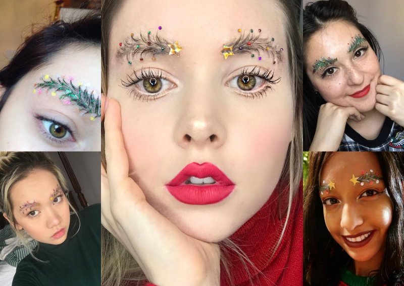 Novi trend širi se Instagramom: Stigle su 'božićne obrve'