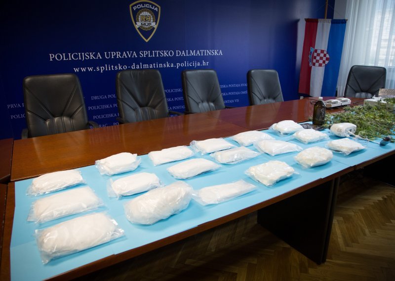 Splitska policija zaplijenila čak 18 kilograma amfetamina