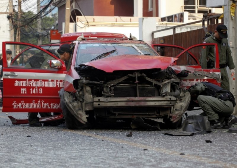 Tri eksplozije u Bangkoku, Iranac ostao bez nogu