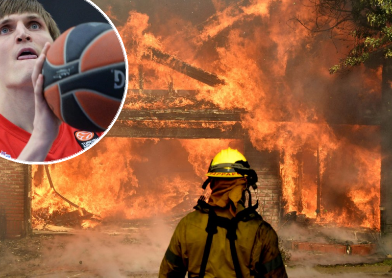 Ruskoj košarkaškoj legendi izgorjela kuća: Vidio sam pakao na Zemlji