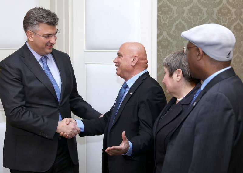 Plenković primio potpredsjednika Knesseta