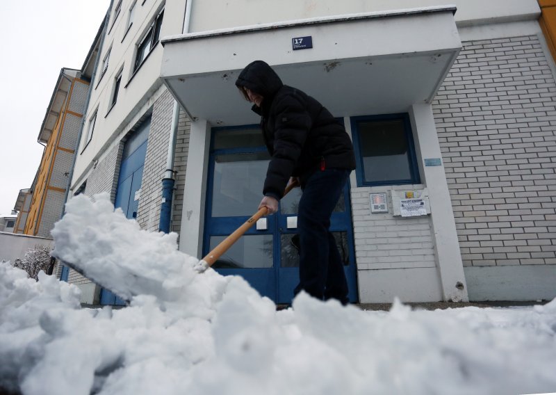 Snijeg zabijelio Hrvatsku, evo gdje ga je koliko palo