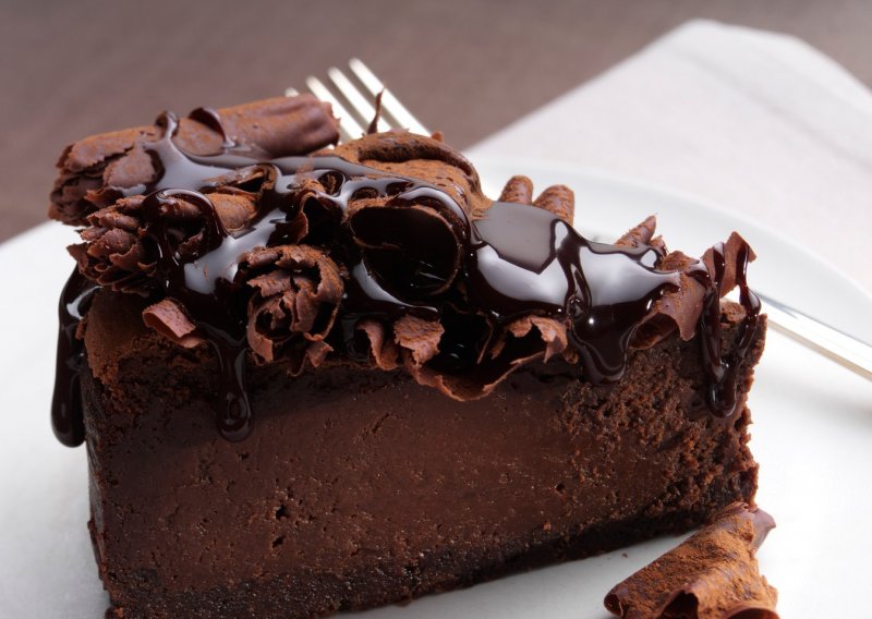Jako jednostavan čokoladni cheesecake