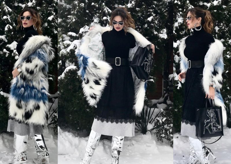 Poput snježne kraljice: Severina prkosi zimi u bundi i visokim potpeticama