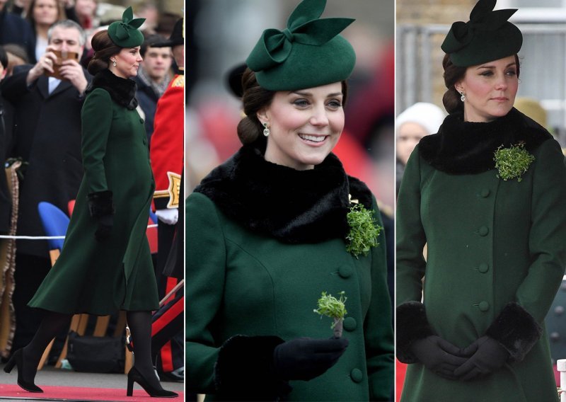 Zelena joj tako dobro pristaje: Kate Middleton odjećom odala počast Ircima