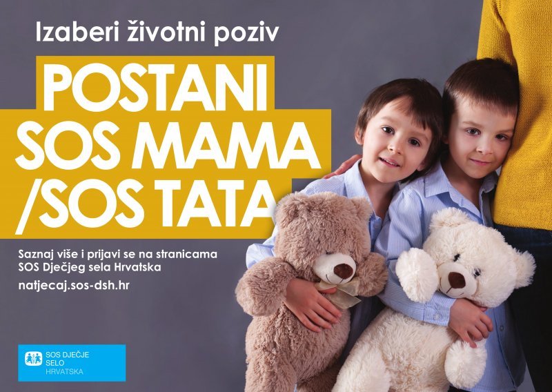 SOS Dječje selo Hrvatska traži SOS mame / SOS tate