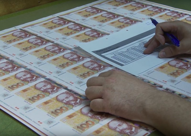 Znate li tko tiska novčanice kuna i koliko ih se svake godine uništi?