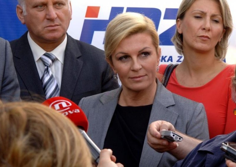 Vrh HDZ-a nezadovoljan kampanjom Kolinde Grabar Kitarović