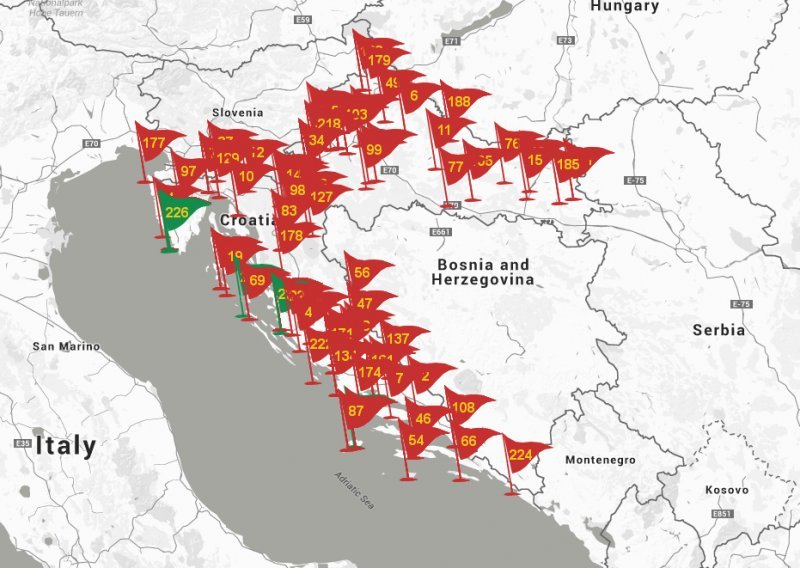 Ovo su svi napušteni vojni objekti u Hrvatskoj