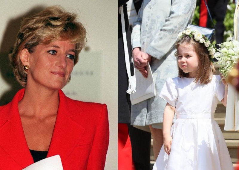 Preslatka princeza Charlotte već je krenula stopama svoje bake, princeze Diane