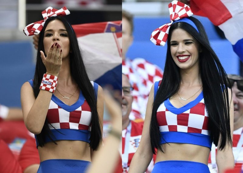 Na tribine se vratila najpoznatija hrvatska navijačica pa pozirala s predsjednicom