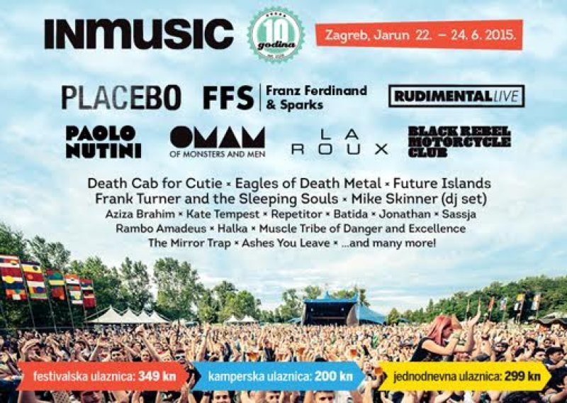 INmusic festival objavio detaljan program sa satnicom nastupa