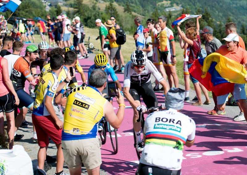 Ružna strana Tour de Francea; mučki napad na najboljeg biciklista današnjice