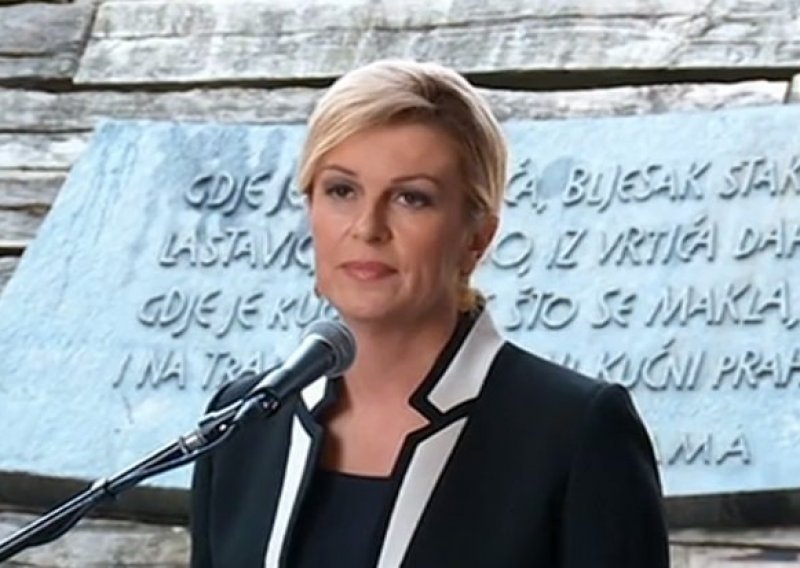 Predsjednica u Jasenovcu: Najoštrije osuđujem manipulacije brojem žrtava