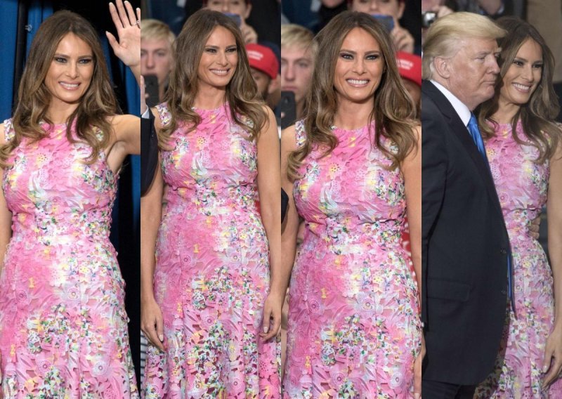 Ni Melania Trump nije imuna na modno recikliranje: Zablistala u već viđenoj haljini