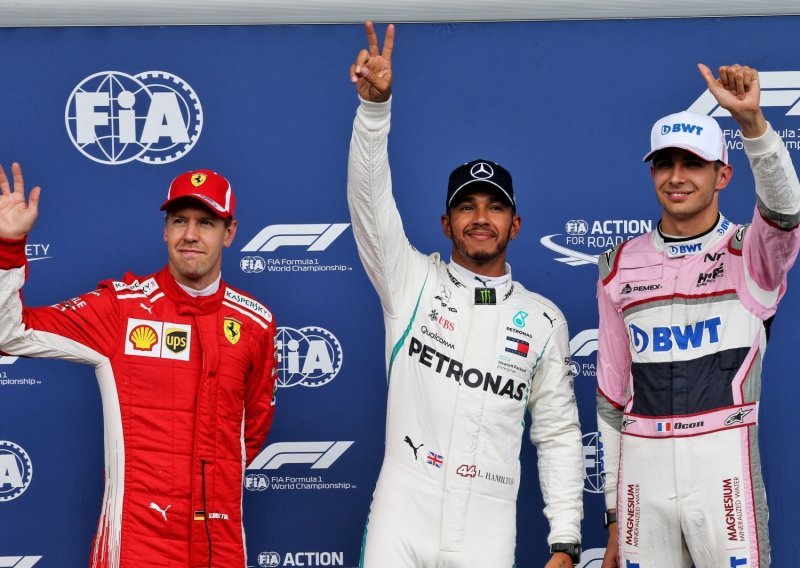 Lewis Hamilton po teški uvjetima ispisao rekord na stazi za VN Belgije