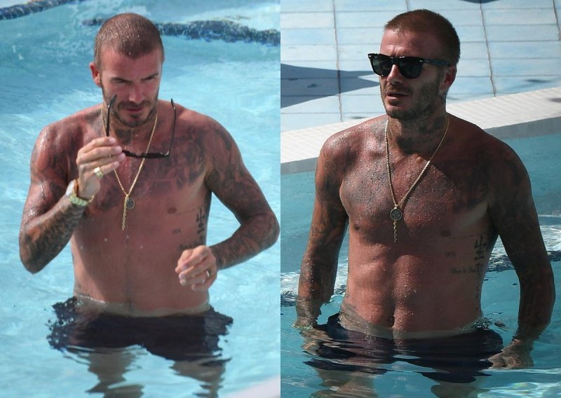 Pogled na istetovirani, preplanuli torzo Davida Beckhama nikoga neće ostaviti ravnodušnim