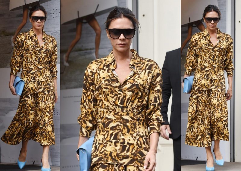 Victoria Beckham zna kako se nosi najpopularnija haljina sezone