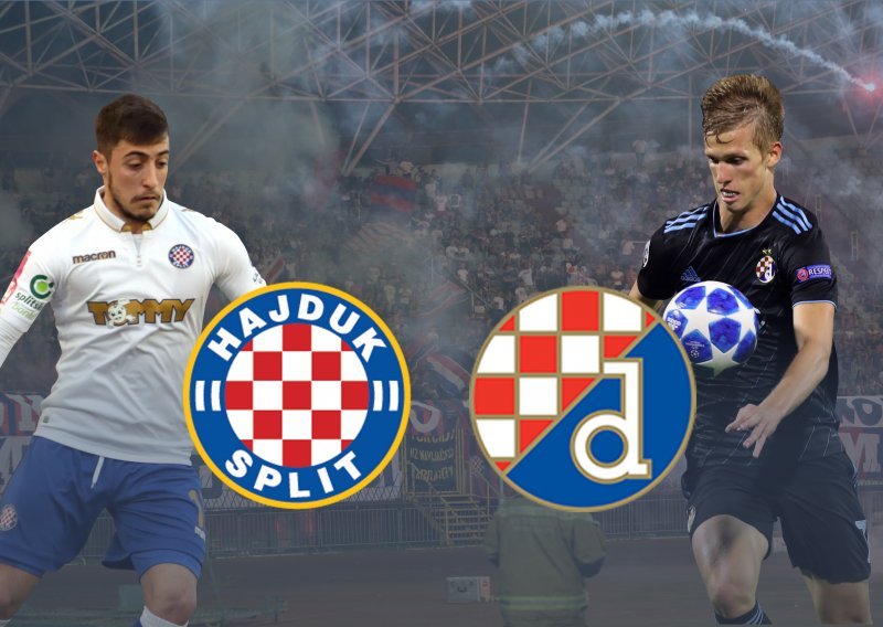 Hajduk na Poljudu dočekuje Dinamo; evo gdje možete gledati najveći hrvatski derbi