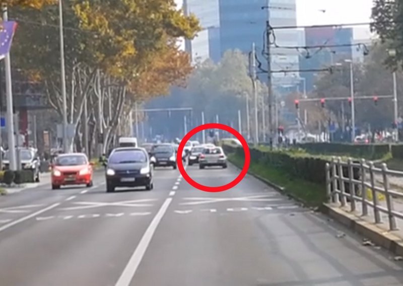 Nevjerojatno: Jednom od najprometnijih ulica u Zagrebu vozio suprotnim smjerom