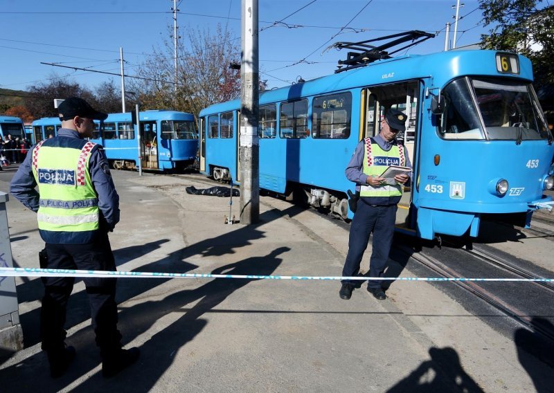 U Zagrebu žena podletjela pod tramvaj i poginula